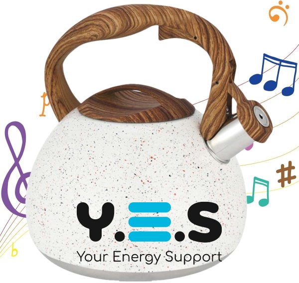 Чайник універсальний UNIQUE UN-5306 2,7 л, мармурове покриття