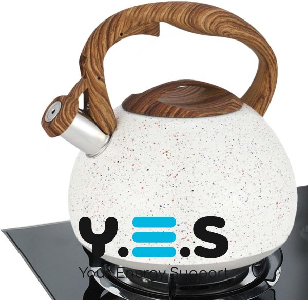 Чайник універсальний UNIQUE UN-5306 2,7 л, мармурове покриття