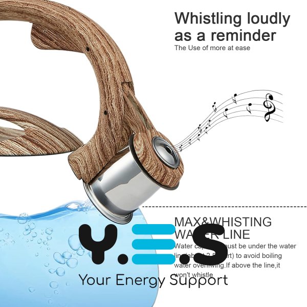 Чайник універсальний UNIQUE UN-5306 2,7 л, мармурове покриття