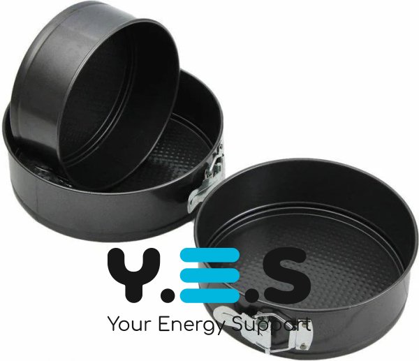 Набір роз’ємних форм для випічки 3 в 1 UNIQUE UN-1703 (різні розміри)