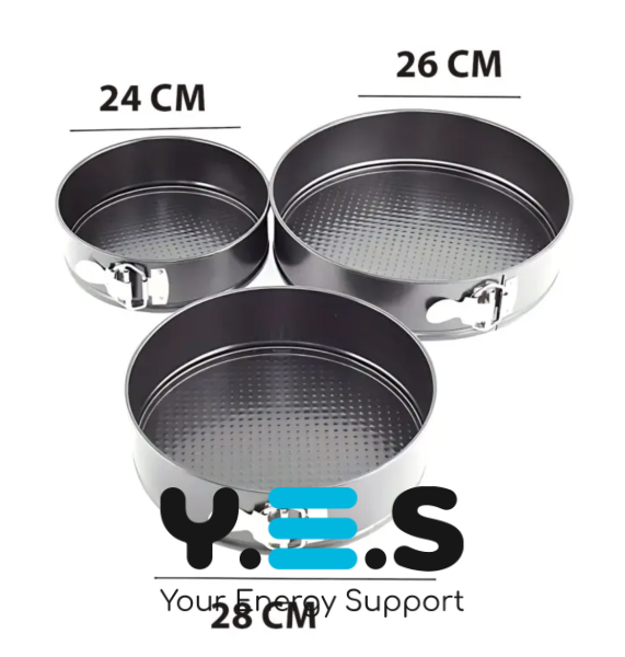 Набір круглих роз’ємних форм для випікання UNIQUE UN-1702