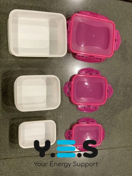 Набір контейнерів для зберігання на кухні UNIQUE UN-1511