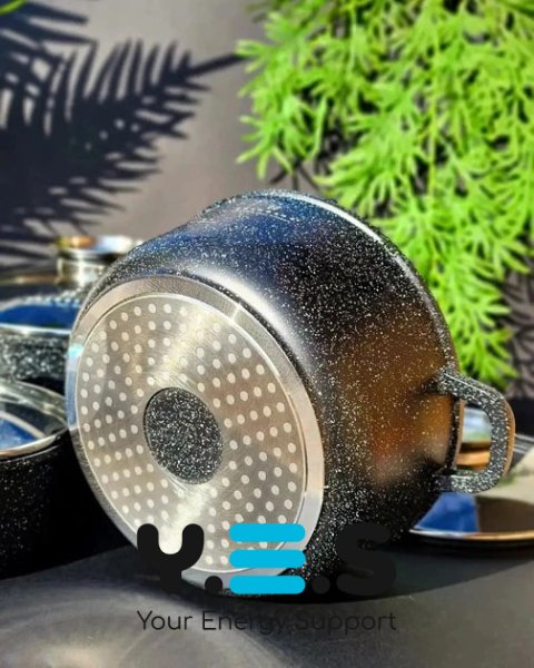 Казан UNIQUE UN-5272 1,7 л з мармуровим антипригарним покриттям