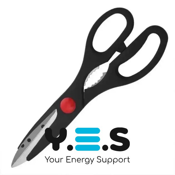 Кухонний набір ножів UNIQUE UN-1837, чорний комплект ножів для кухні