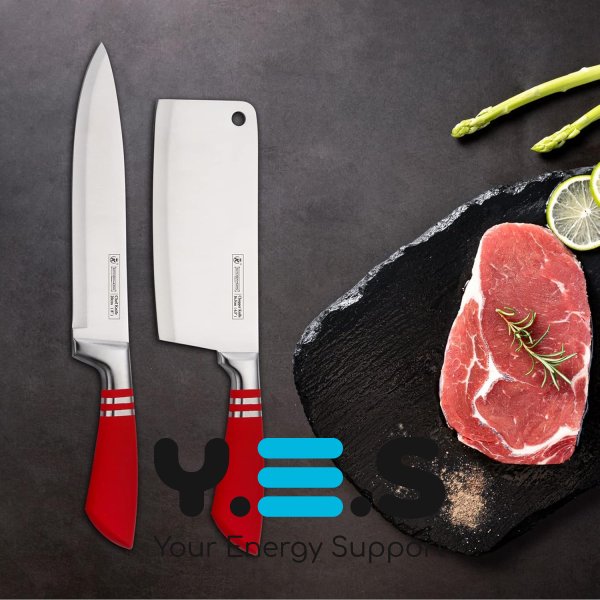 Набір кухонних ножів UNIQUE UN-1832 з нержавіючої сталі