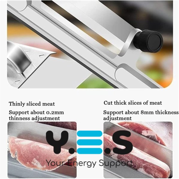 Слайсер-ломтерізка для тонкої нарізки м’яса вдома LY-619 для м’ясних виробів