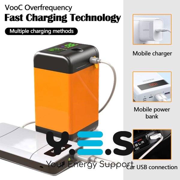 Портативний похідний душ Outdoor Shower 1402 з акумулятором 7800 mAh