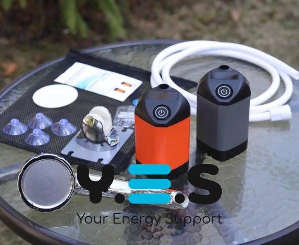 Портативний похідний душ Outdoor Shower 1402 з акумулятором 7800 mAh