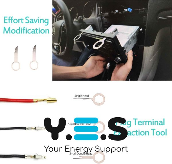 Набір інструментів для розбирання салону авто 46-в-1 LY-4674