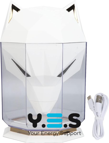 Портативний зволожувач повітря Kinscoter Guardian Wolf SH-L162, голова вовка, 650 мл