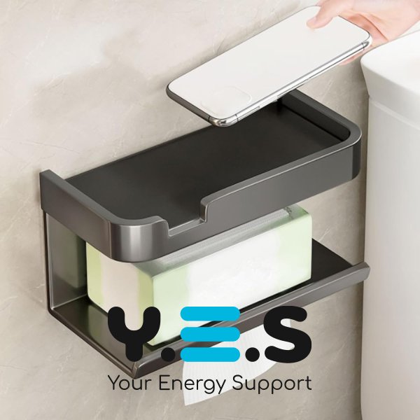 Настінний органайзер-контейнер LY-963 для серветок і туалетного паперу