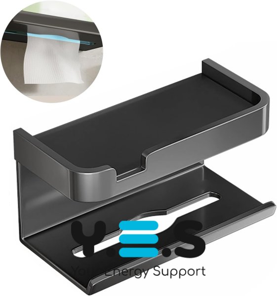 Настінний органайзер-контейнер LY-963 для серветок і туалетного паперу