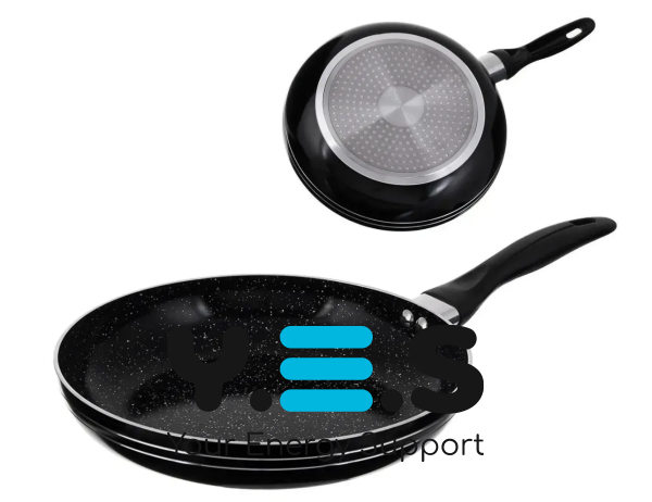 Сковорода UNIQUE UN-5152 20 см з антипригарним мармуровим покриттям, традиційна