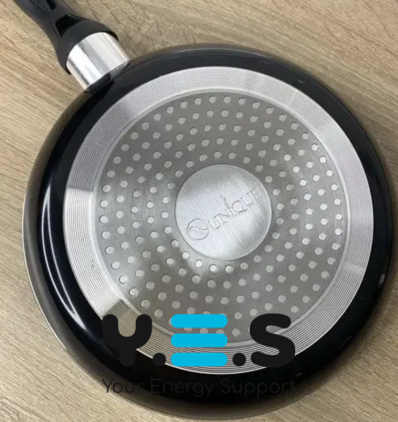 Сковорода UNIQUE UN-5152 20 см з антипригарним мармуровим покриттям, традиційна