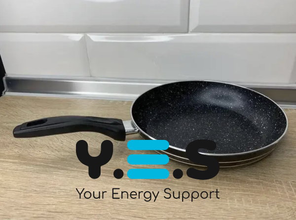 Сковорода UNIQUE UN-5152 20 см з антипригарним мармуровим покриттям, традиційна