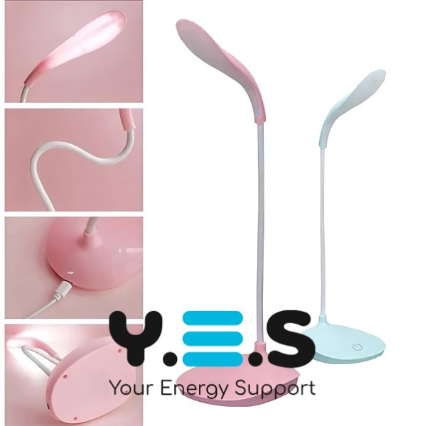 Світлодіодна настільна LED-лампа з USB, сенсорним керуванням і 3 рівнями яскравості