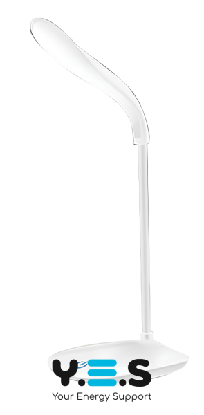 Світлодіодна настільна LED-лампа з USB, сенсорним керуванням і 3 рівнями яскравості