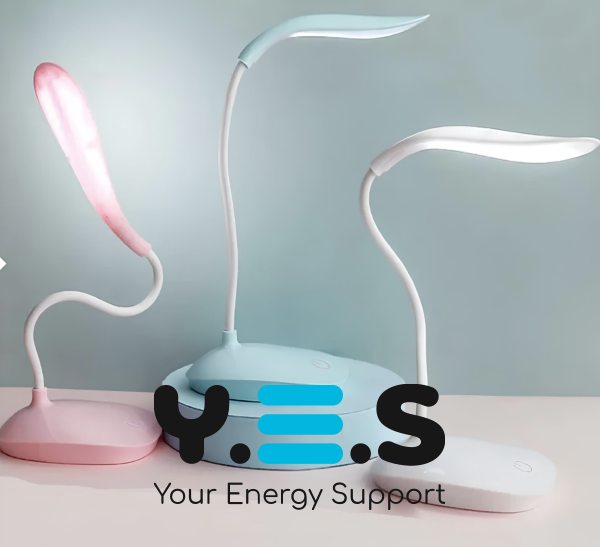 Світлодіодна настільна LED-лампа з USB, сенсорним керуванням і 3 рівнями яскравості