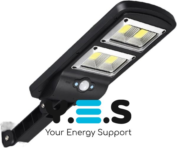 Світлодіодний вуличний прожектор LL-68T з датчиком руху, сонячною панеллю та пультом ДК