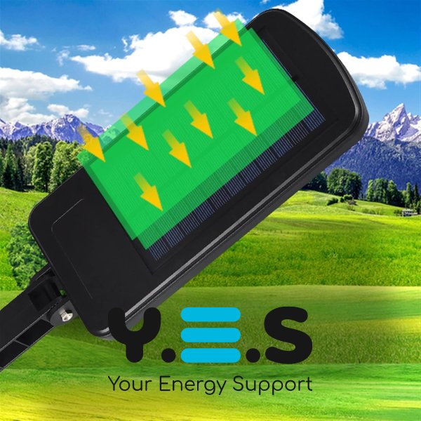 Світлодіодний вуличний прожектор LL-68T з датчиком руху, сонячною панеллю та пультом ДК