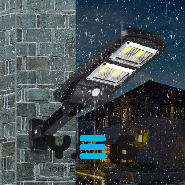 Світлодіодний вуличний прожектор LL-68T з датчиком руху, сонячною панеллю та пультом ДК