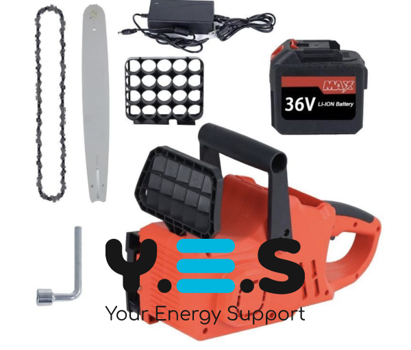 Акумуляторна електропила MLD AT-CS-1603, шина 18″, валіза, 2 акумулятори