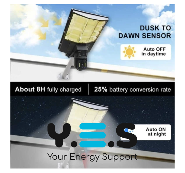 Вулична PTZ IP-камера 4Мп на 2 об’єктиви з LED-ліхтарем і сонячною панеллю SPM-XA01