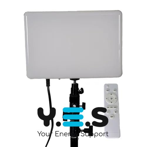 Прямокутна LED-лампа PL-36 для фото/відео з пультом, LED-прожектор для блогера та візажиста