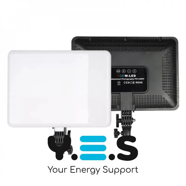 Прямокутна LED-лампа PL-36 для фото/відео з пультом, LED-прожектор для блогера та візажиста