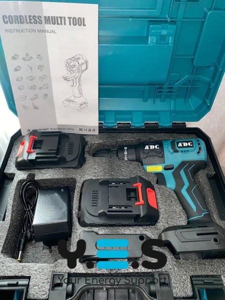 Набір акумуляторних інструментів 13‑в‑1 у кейсі 21V YN‑43 для дому та професійних робіт