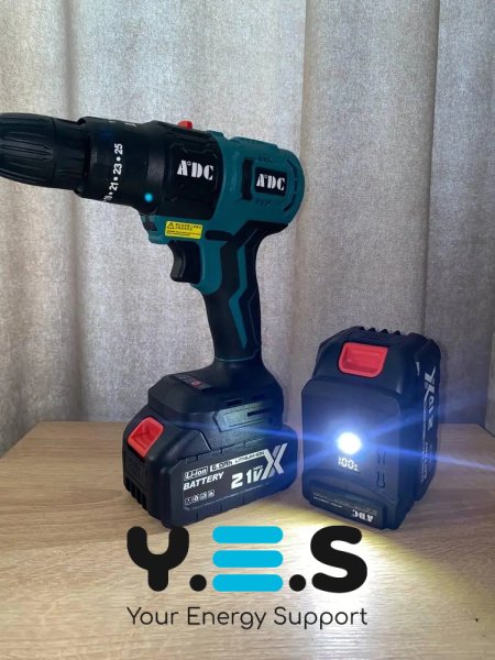 Набір акумуляторних інструментів 13‑в‑1 у кейсі 21V YN‑43 для дому та професійних робіт