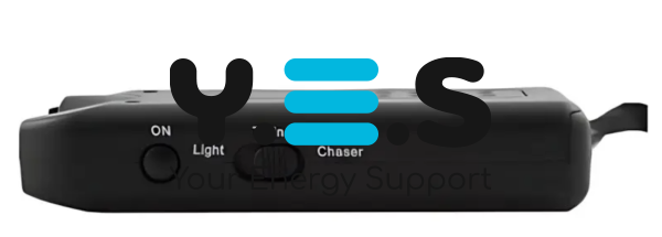 Ультразвуковий відлякувач собак ZF-851 з ліхтариком і лазерним покажчиком