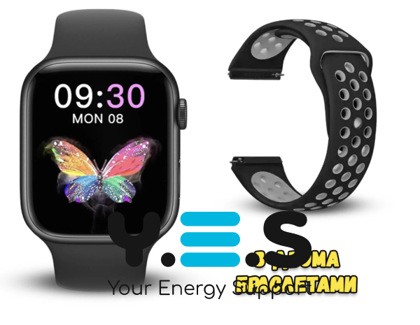 Смарт-годинник Smart Watch T55 з 2 ремінцями для сповіщень та фітнесу