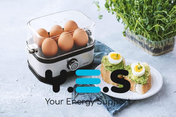 Електрична яйцеварка для кухні на 6 яєць — зручна та безпечна