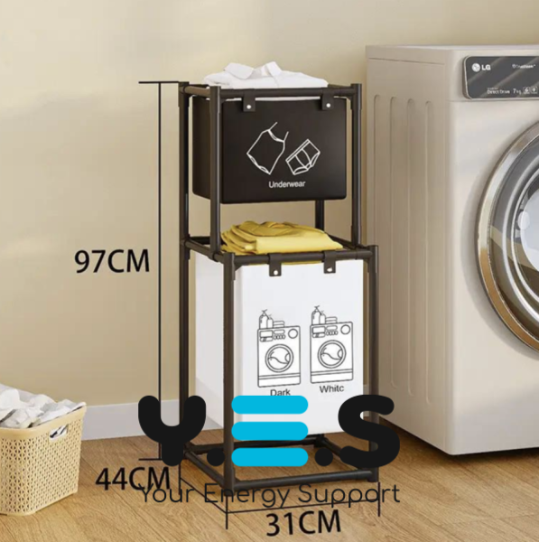 Кошик для білизни SKLM-23 — стильний і практичний органайзер для зберігання