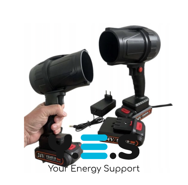 Турбореактивний ручний вентилятор-повітродувка XL-1589, акумуляторний, до 70 м/с