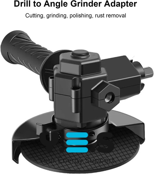 Насадка-болгарка 308M для дриля/шуруповерта — універсальна кутова шліфмашина