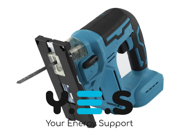 Портативна шабельна пила-лобзик 48V, акумуляторний електролобзик з 2 акумуляторами