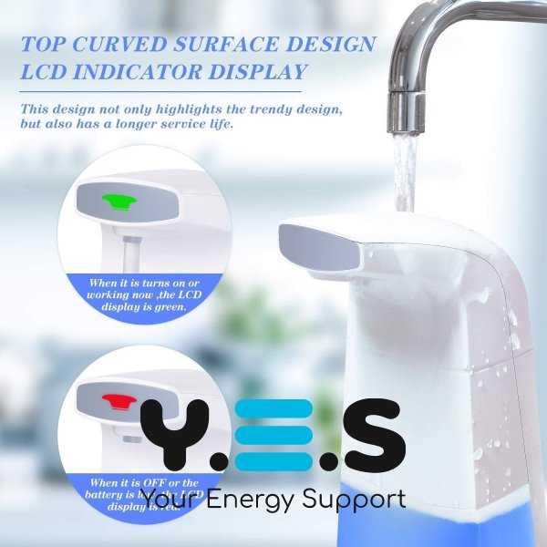 Сенсорний автоматичний пінний диспенсер для рідкого мила Auto Foaming Hand Wash