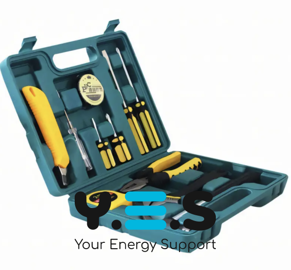 Універсальний набір інструментів ES-16 для ремонту в кейсі