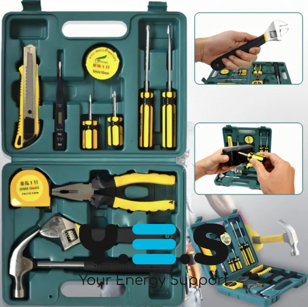 Універсальний набір інструментів ES-16 для ремонту в кейсі