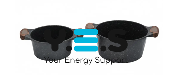 Набір каструль RAF R-80004 5в1 з антипригарним покриттям (кухонні каструлі)