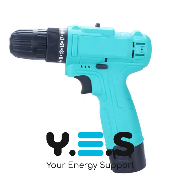 Набір 2в1: акумуляторна болгарка 24В і шуруповерт 12В, 4 АКБ, кейс