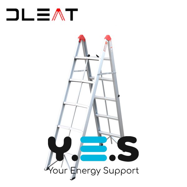 Складна алюмінієва драбина-стрем’янка JDT1020S05, портативна 4-ступенева