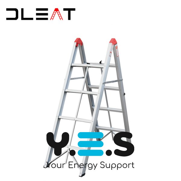 Складна алюмінієва драбина-стрем’янка JDT1020S05, портативна 4-ступенева