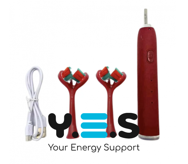 Акумуляторна електрична зубна щітка Best New з подвійною головкою, ефективне чищення