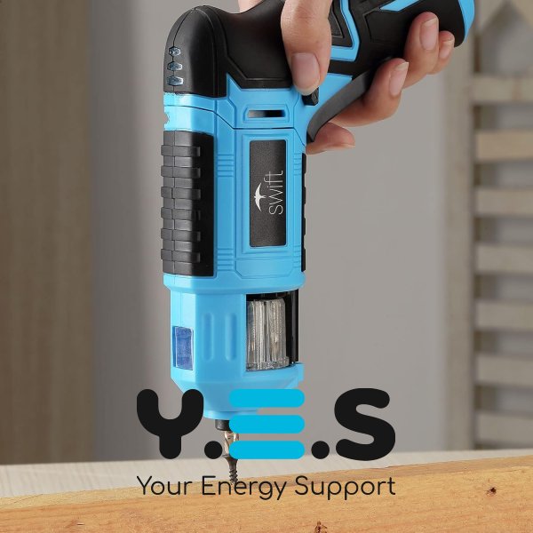 Акумуляторний портативний шуруповерт DOMOTEC 3.6V з барабаном для біт