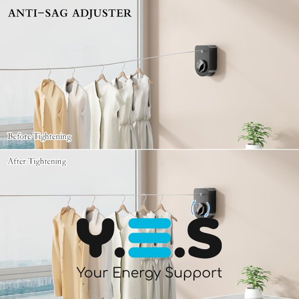 Сушарка для білизни настінна тросова Wall Dryer WD-5 — надійна та зручна