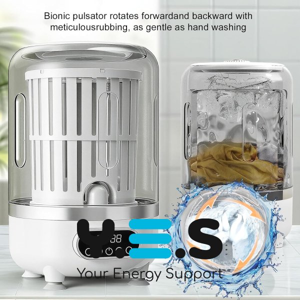 Міні пральна машинка 3-в-1 Laundry Cup для дому, компактна портативна