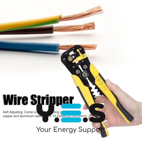 Посилені кліщі для зняття ізоляції — багатофункціональний стрипер для електромонтажу